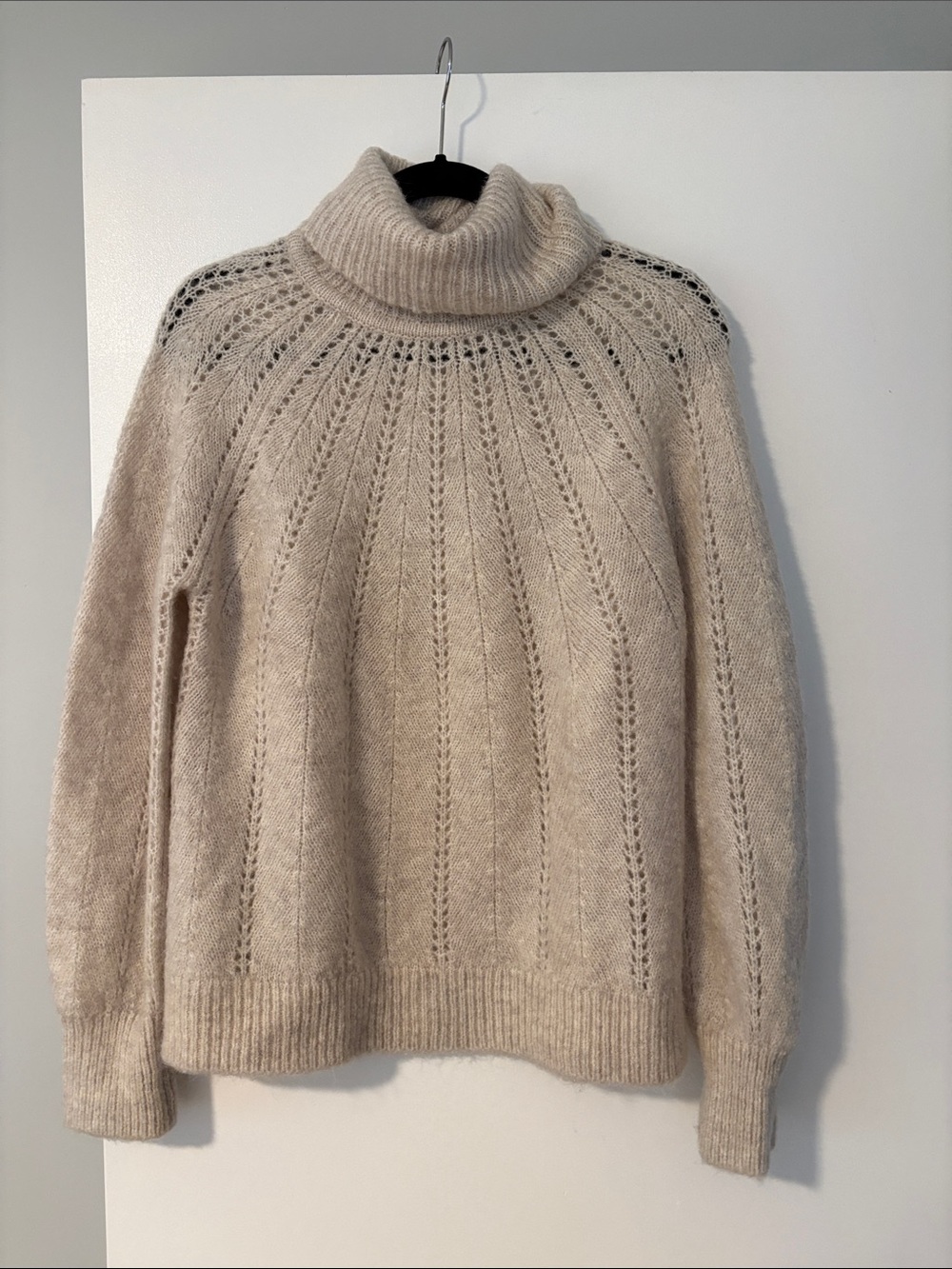 Haven Well Within Cozy Cream Turtleneck Knit Sweater